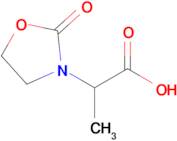 2-(2-Oxo-1,3-oxazolidin-3-yl)propanoic acid