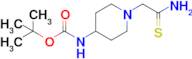 Tert-butyl n-[1-(carbamothioylmethyl)piperidin-4-yl]carbamate
