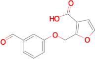 2-(3-Formylphenoxymethyl)furan-3-carboxylic acid