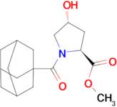 Methyl (2s,4r)-1-(adamantane-1-carbonyl)-4-hydroxypyrrolidine-2-carboxylate
