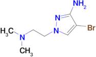 4-Bromo-1-[2-(dimethylamino)ethyl]-1h-pyrazol-3-amine