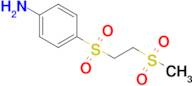 4-(2-Methanesulfonylethanesulfonyl)aniline