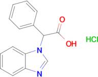 2-(1h-1,3-Benzodiazol-1-yl)-2-phenylacetic acid hydrochloride