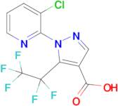 1-(3-Chloropyridin-2-yl)-5-(pentafluoroethyl)-1h-pyrazole-4-carboxylic acid