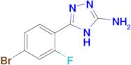 5-(4-bromo-2-fluorophenyl)-4H-1,2,4-triazol-3-amine