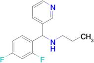 [(2,4-difluorophenyl)(pyridin-3-yl)methyl](propyl)amine