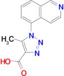 1-(Isoquinolin-5-yl)-5-methyl-1h-1,2,3-triazole-4-carboxylic acid
