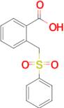 2-[(benzenesulfonyl)methyl]benzoic acid