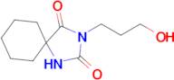 3-(3-Hydroxypropyl)-1,3-diazaspiro[4.5]decane-2,4-dione