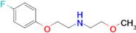 [2-(4-fluorophenoxy)ethyl](2-methoxyethyl)amine