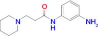 n-(3-Aminophenyl)-3-(piperidin-1-yl)propanamide