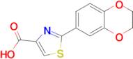 2-(2,3-Dihydro-1,4-benzodioxin-6-yl)-1,3-thiazole-4-carboxylic acid