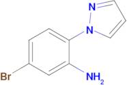 5-Bromo-2-(1h-pyrazol-1-yl)aniline