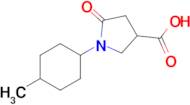 1-(4-Methylcyclohexyl)-5-oxopyrrolidine-3-carboxylic acid