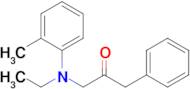 1-[ethyl(2-methylphenyl)amino]-3-phenylpropan-2-one