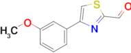 4-(3-Methoxyphenyl)-1,3-thiazole-2-carbaldehyde