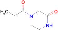 4-Propanoylpiperazin-2-one