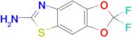 5,5-Difluoro-4,6-dioxa-10-thia-12-azatricyclo[7.3.0.0,3,7]dodeca-1,3(7),8,11-tetraen-11-amine