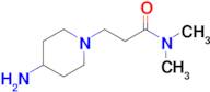 3-(4-Aminopiperidin-1-yl)-N,N-dimethylpropanamide