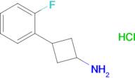 3-(2-Fluorophenyl)cyclobutan-1-amine hydrochloride