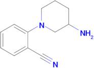 2-(3-Aminopiperidin-1-yl)benzonitrile