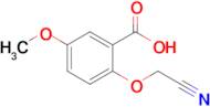 2-(Cyanomethoxy)-5-methoxybenzoic acid