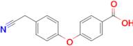 4-[4-(cyanomethyl)phenoxy]benzoic acid