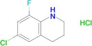 6-Chloro-8-fluoro-1,2,3,4-tetrahydroquinoline hydrochloride