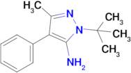 1-Tert-butyl-3-methyl-4-phenyl-1h-pyrazol-5-amine