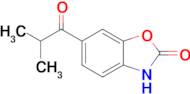 6-(2-Methylpropanoyl)-2,3-dihydro-1,3-benzoxazol-2-one