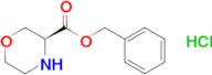Benzyl (3S)-morpholine-3-carboxylate hydrochloride