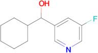 Cyclohexyl(5-fluoropyridin-3-yl)methanol