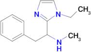 [1-(1-ethyl-1h-imidazol-2-yl)-2-phenylethyl](methyl)amine