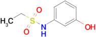 n-(3-Hydroxyphenyl)ethane-1-sulfonamide