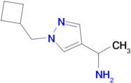 1-[1-(cyclobutylmethyl)-1h-pyrazol-4-yl]ethan-1-amine