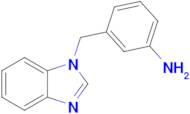 3-(1h-1,3-Benzodiazol-1-ylmethyl)aniline