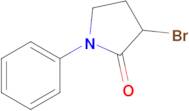 3-Bromo-1-phenylpyrrolidin-2-one