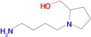 [1-(4-aminobutyl)pyrrolidin-2-yl]methanol