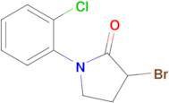 3-Bromo-1-(2-chlorophenyl)pyrrolidin-2-one