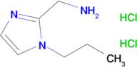 1-(1-Propyl-1h-imidazol-2-yl)methanamine dihydrochloride