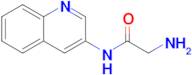 2-Amino-N-(quinolin-3-yl)acetamide