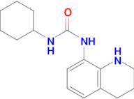 3-Cyclohexyl-1-(1,2,3,4-tetrahydroquinolin-8-yl)urea