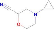 4-Cyclopropylmorpholine-2-carbonitrile