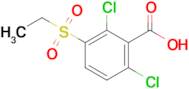 2,6-Dichloro-3-(ethanesulfonyl)benzoic acid