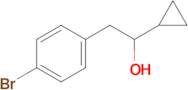 2-(4-Bromophenyl)-1-cyclopropylethan-1-ol