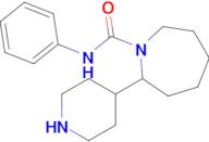 n-Phenyl-2-(piperidin-4-yl)azepane-1-carboxamide
