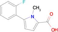 5-(2-Fluorophenyl)-1-methyl-1h-pyrrole-2-carboxylic acid