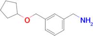 {3-[(cyclopentyloxy)methyl]phenyl}methanamine