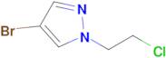 4-Bromo-1-(2-chloroethyl)-1h-pyrazole