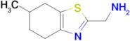 (6-methyl-4,5,6,7-tetrahydro-1,3-benZothiazol-2-yl)methanamine